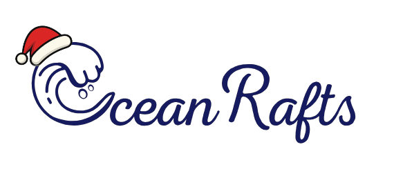 Christmas Sale Logo Ocean Rafts