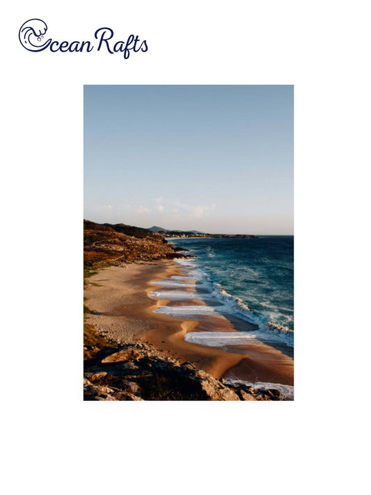 Afternoon Tide Poster - Ocean Rafts