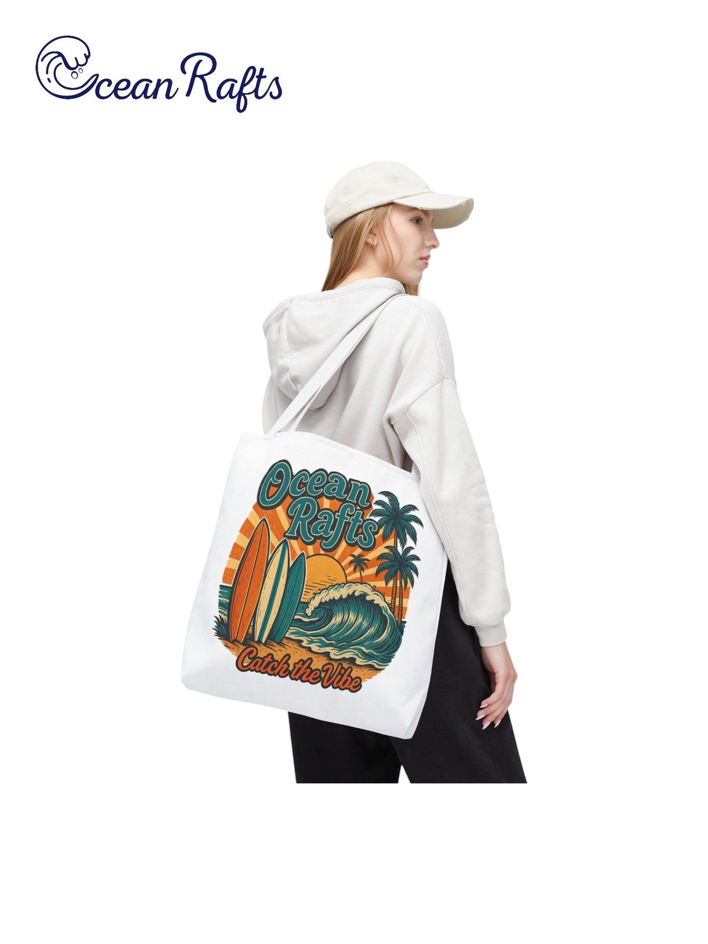Catch the Vibe Tote Bag - Ocean Rafts