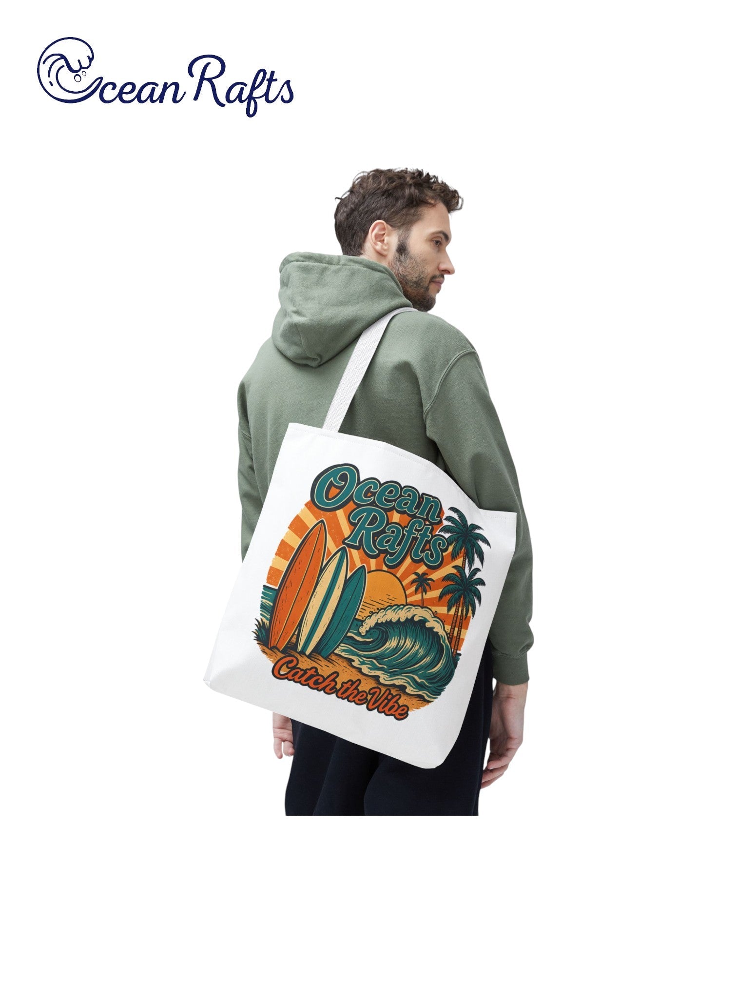 Catch the Vibe Tote Bag - Ocean Rafts