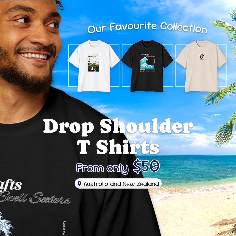 drop-shoulder-t-shirts-advertismenet-banner-mobile-ocean-rafts