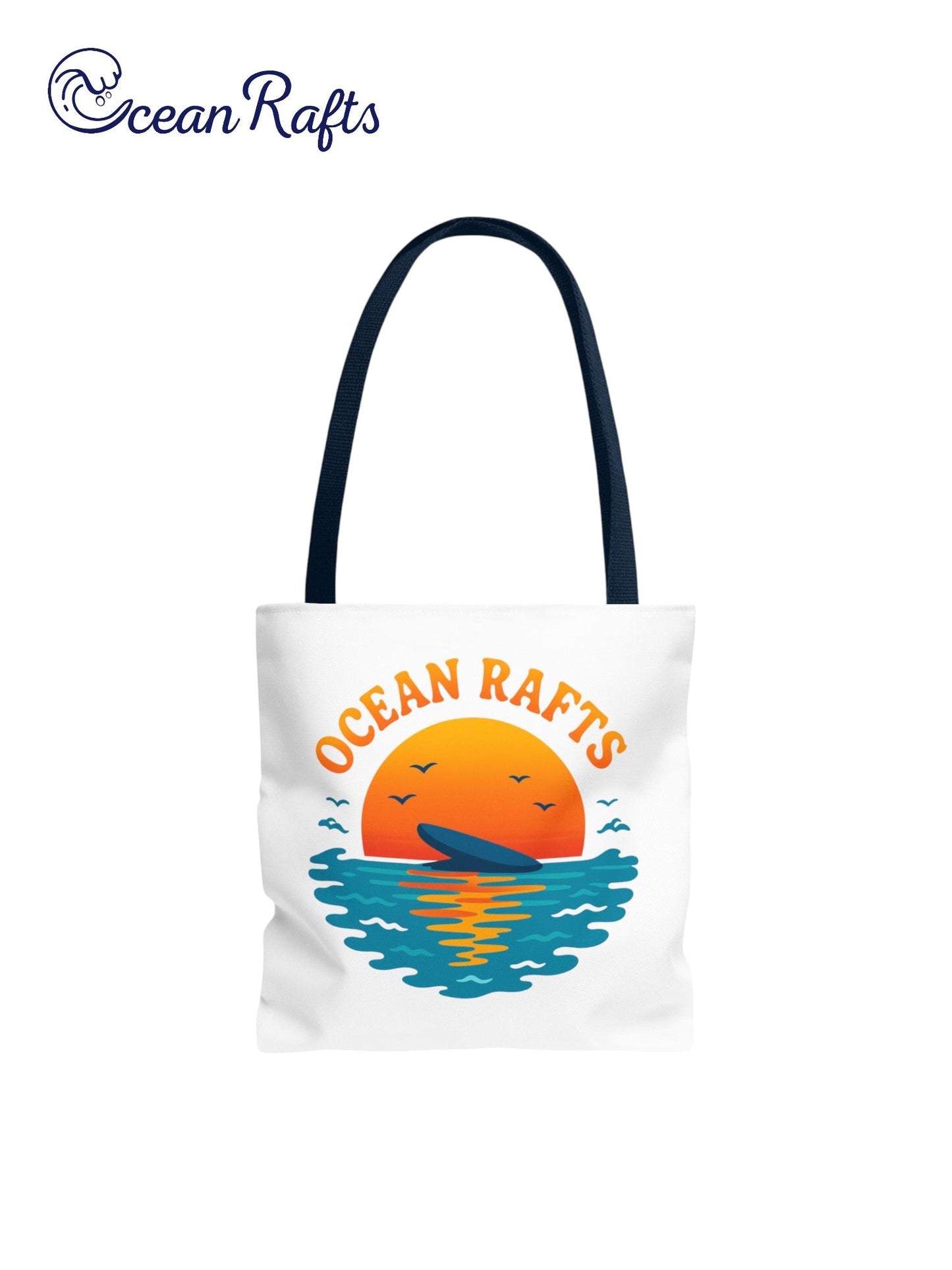 Golden Drift Tote Bag - Ocean Rafts