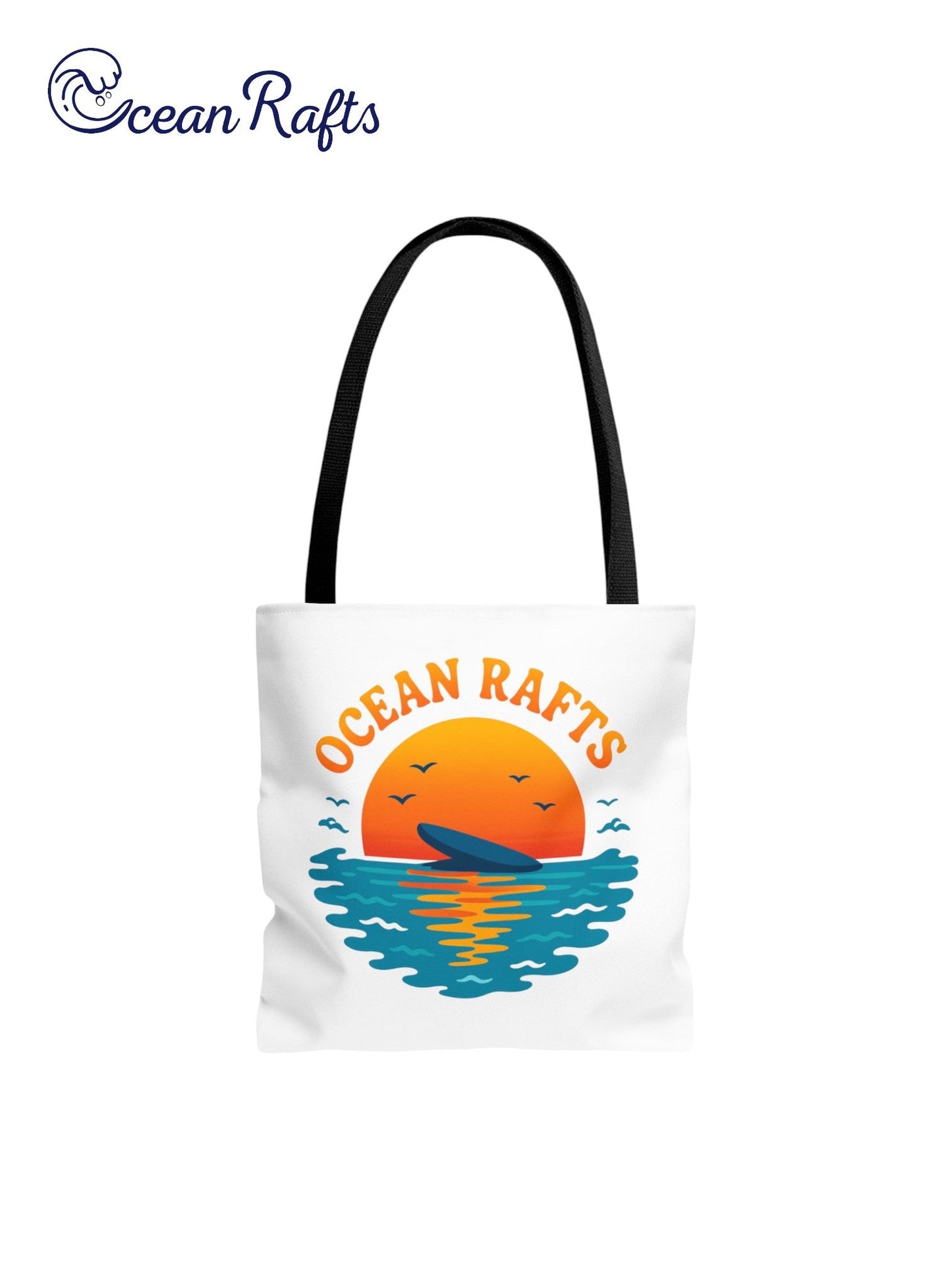 Golden Drift Tote Bag - Ocean Rafts