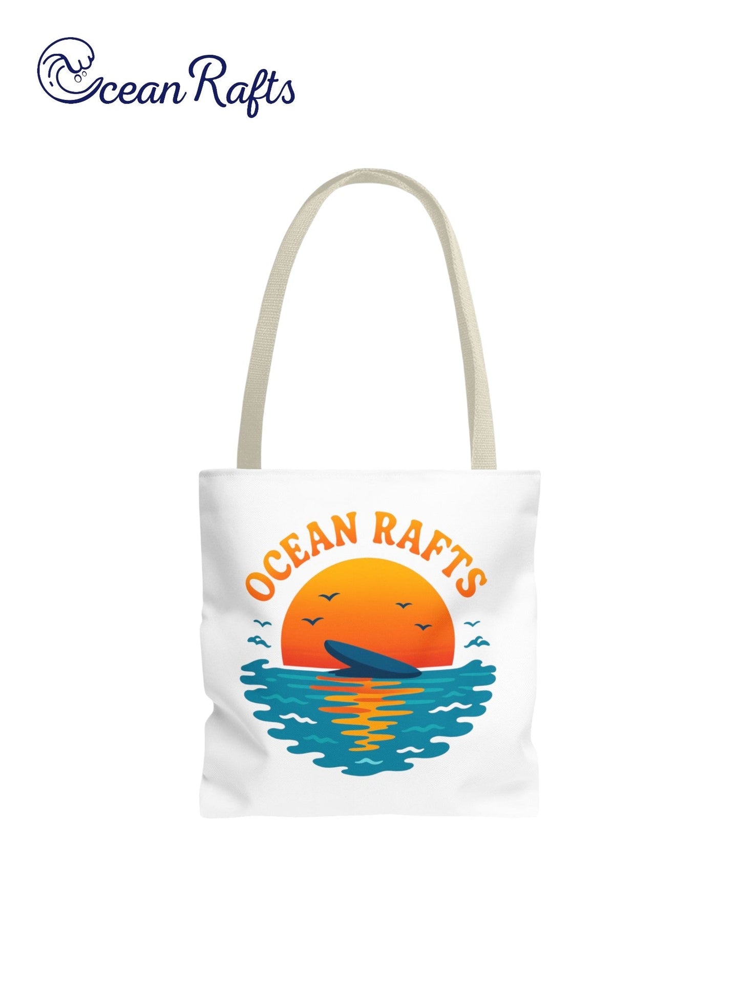 Golden Drift Tote Bag - Ocean Rafts