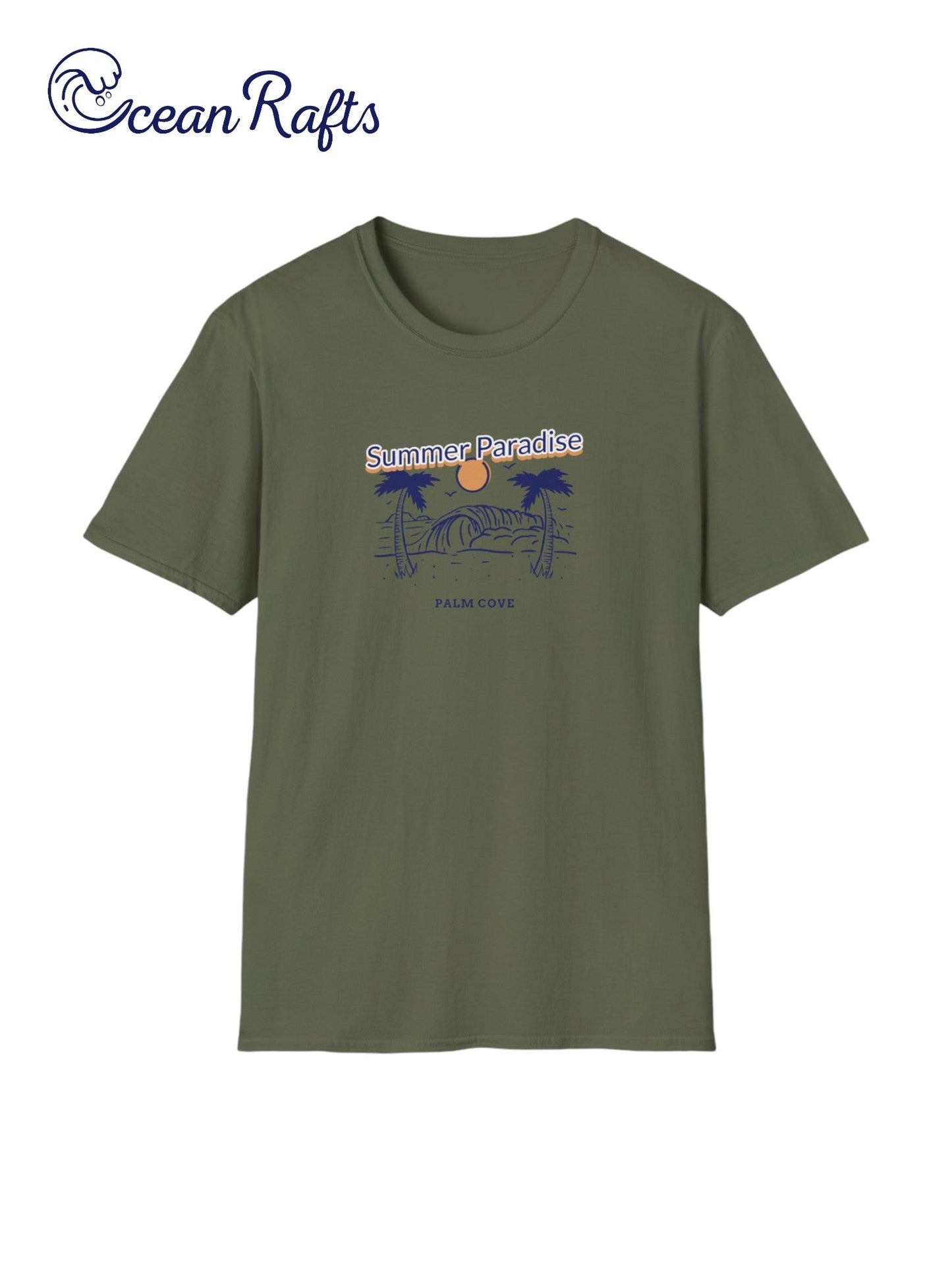 Palm Cove - Summer Paradise Shirt - Ocean Rafts