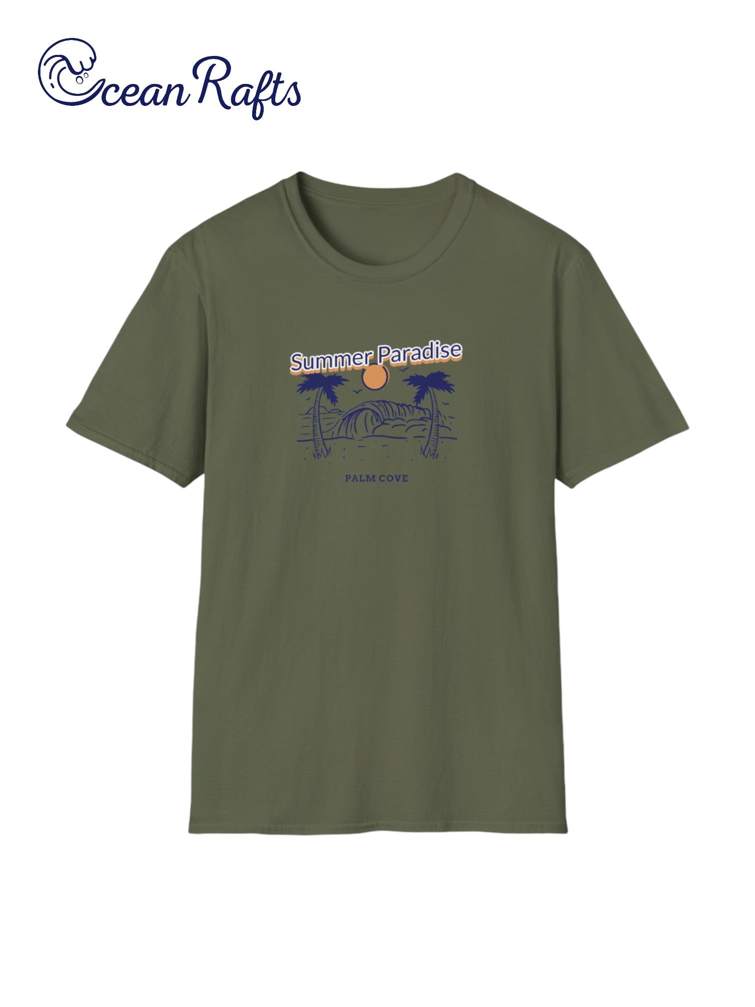 Palm Cove - Summer Paradise Shirt - Ocean Rafts