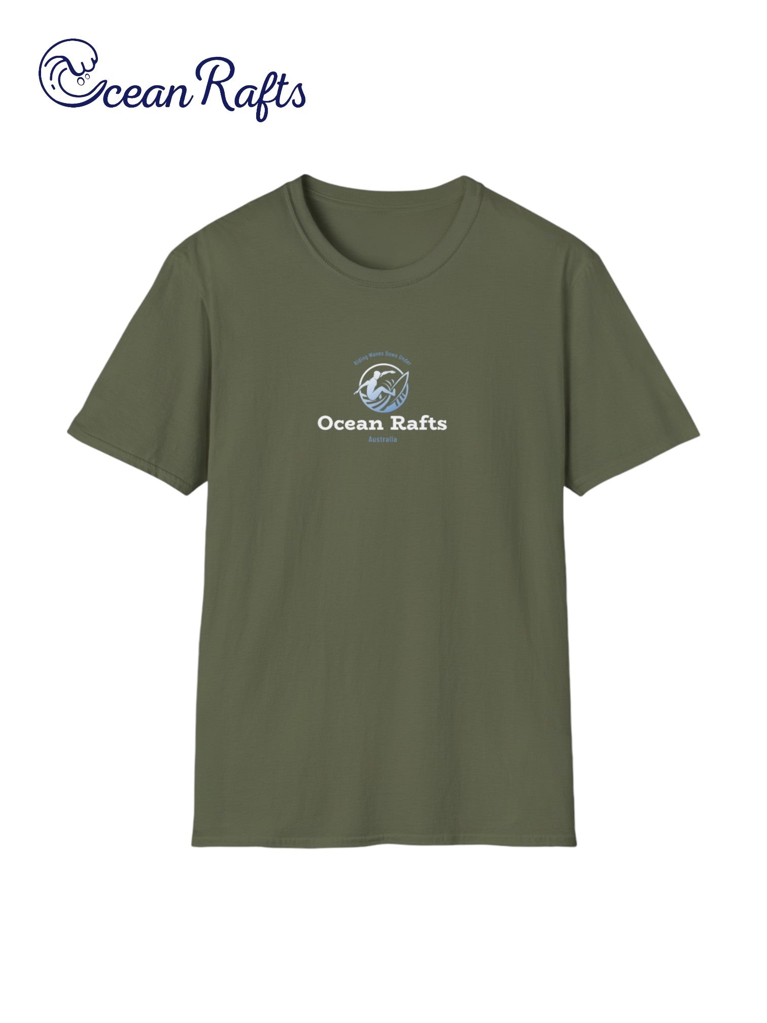 Riding Waves Down Under Shirt - Ocean Rafts