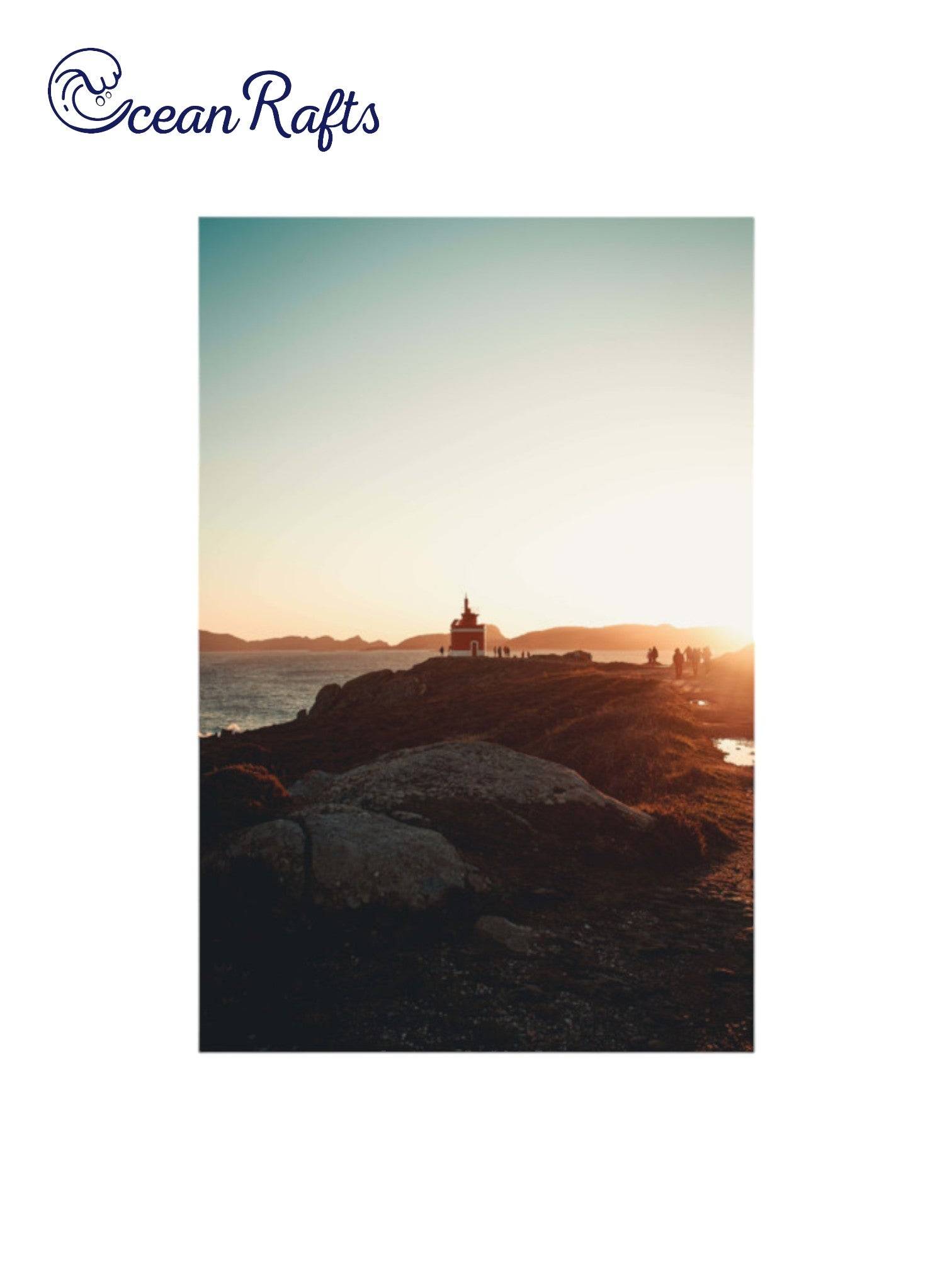 Sunrise Beacon Poster - Ocean Rafts