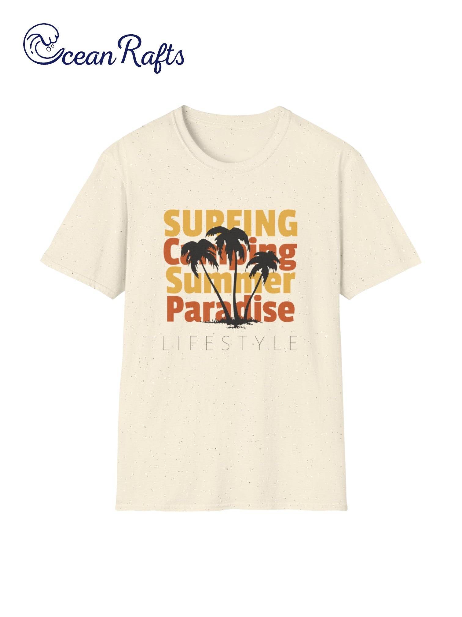 Surfing, Camping & Summer Paradise Shirt - Ocean Rafts