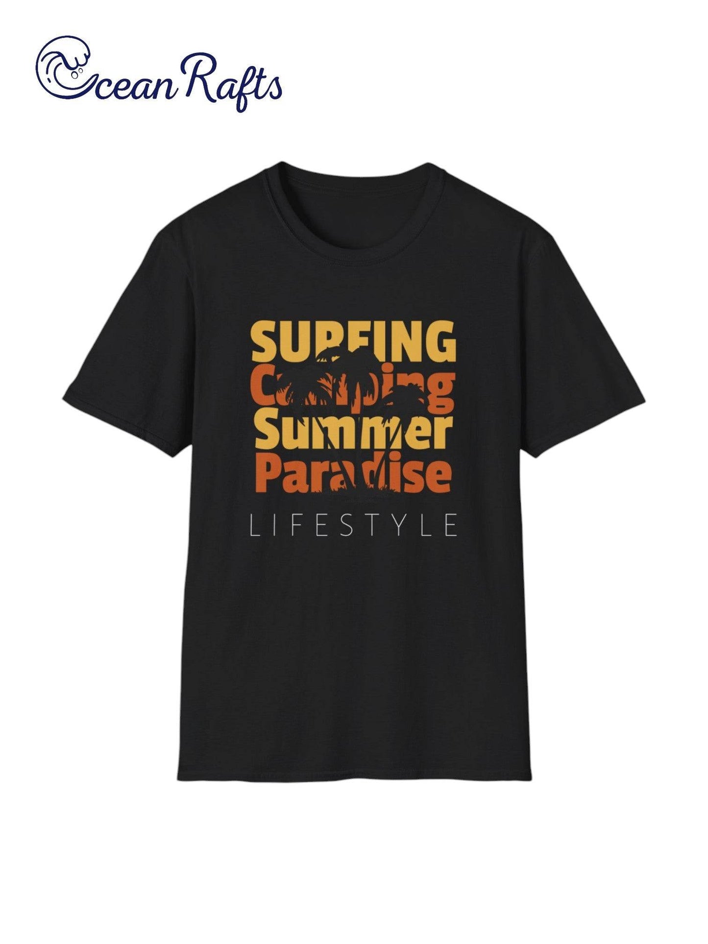 Surfing, Camping & Summer Paradise Shirt - Ocean Rafts