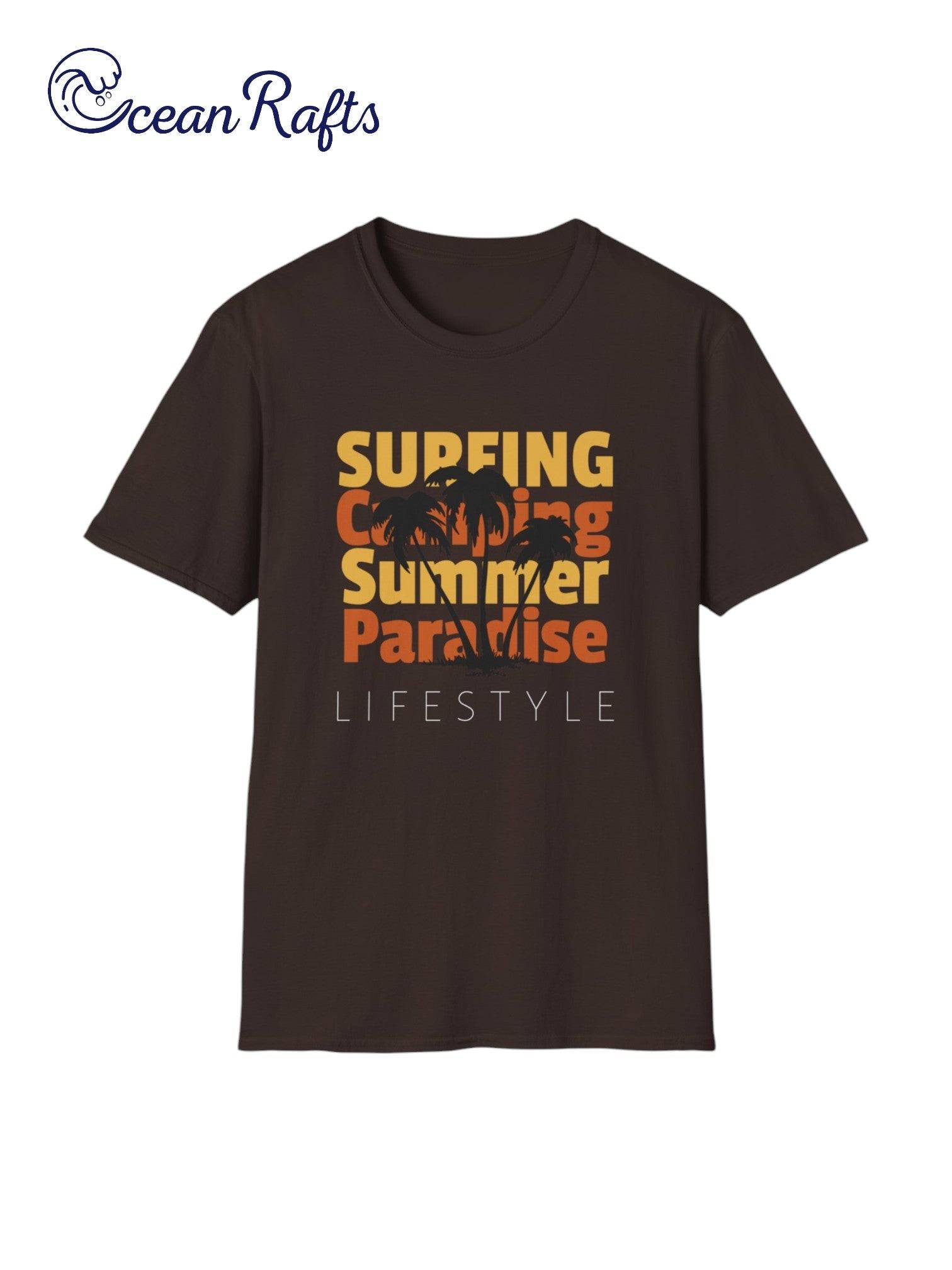 Surfing, Camping & Summer Paradise Shirt - Ocean Rafts