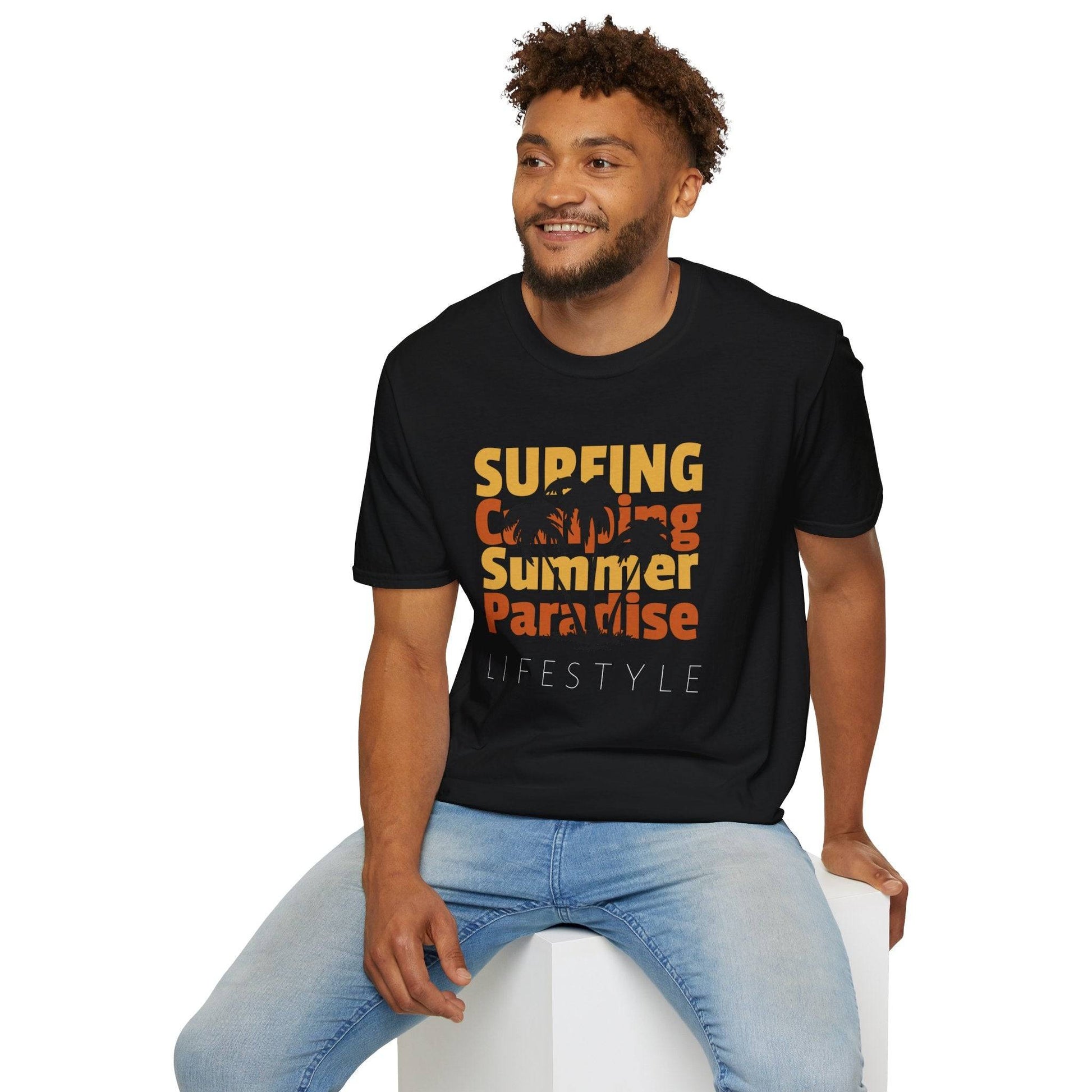 Surfing, Camping & Summer Paradise Shirt - Ocean Rafts