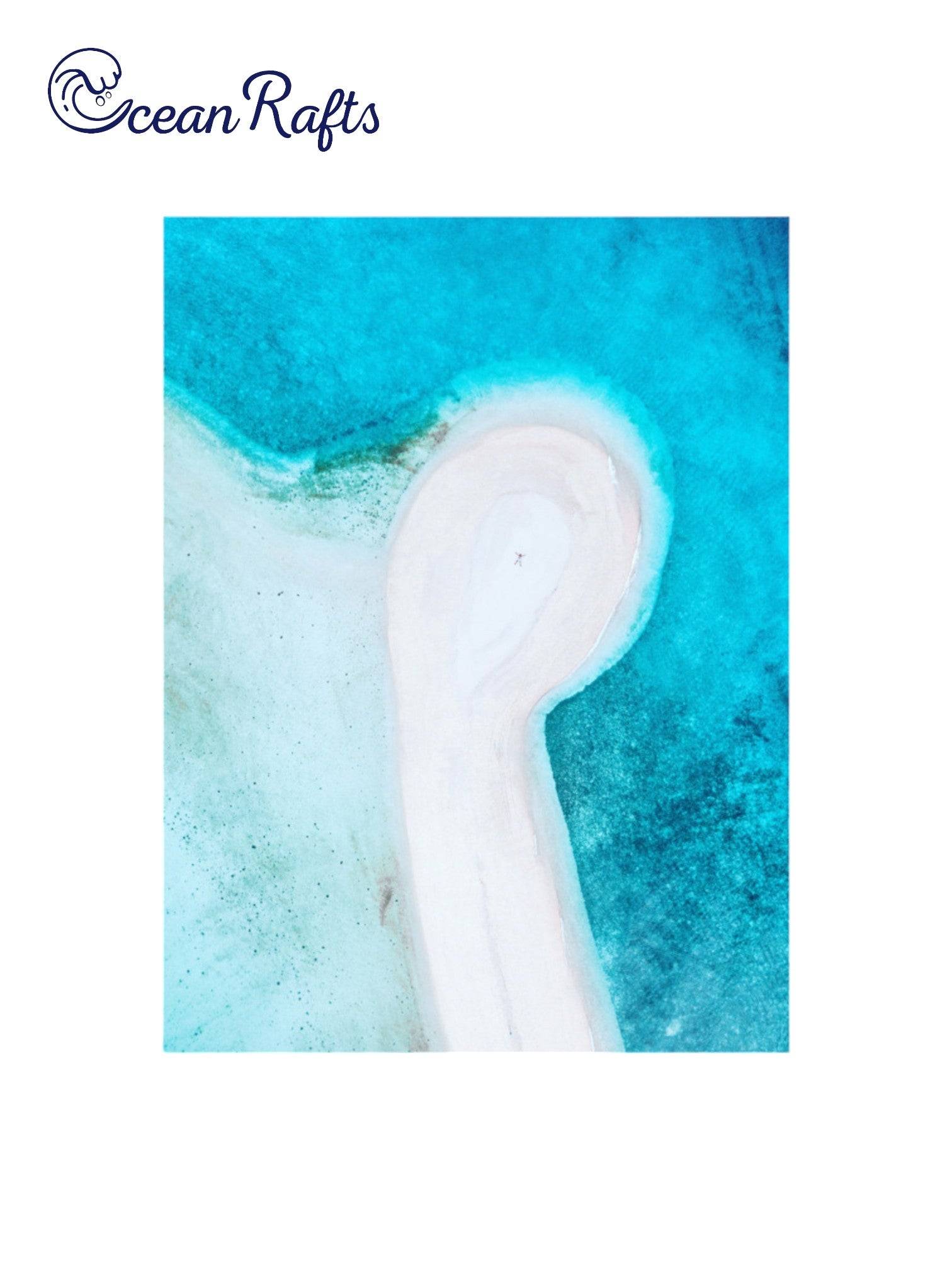 Tranquil Shores Poster - Ocean Rafts