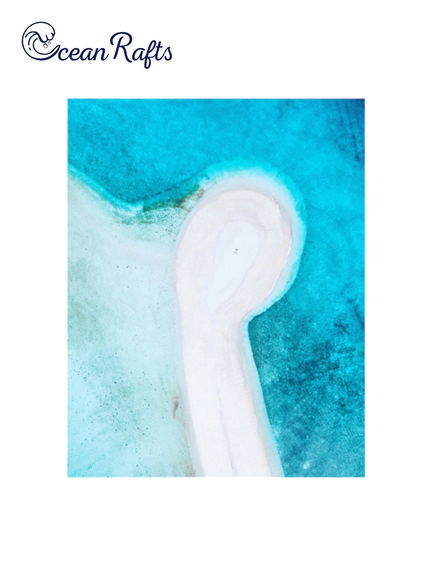 Tranquil Shores Poster - Ocean Rafts