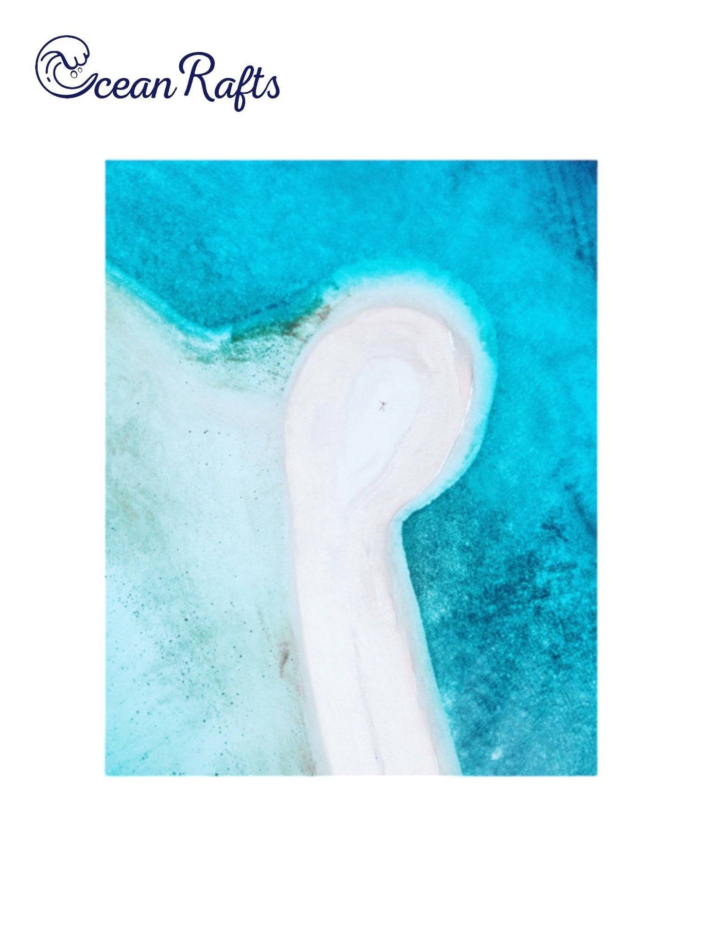 Tranquil Shores Poster - Ocean Rafts