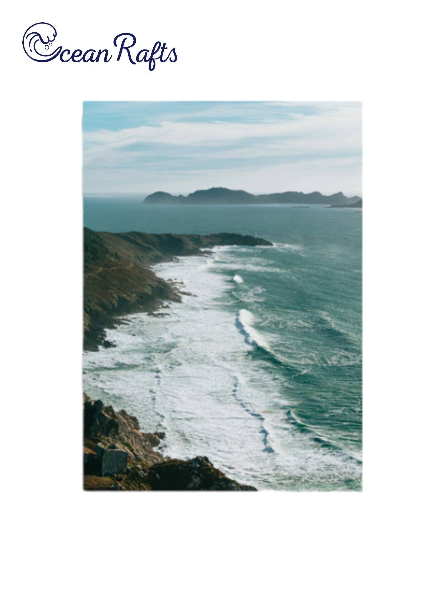 Water's Edge Poster - Ocean Rafts