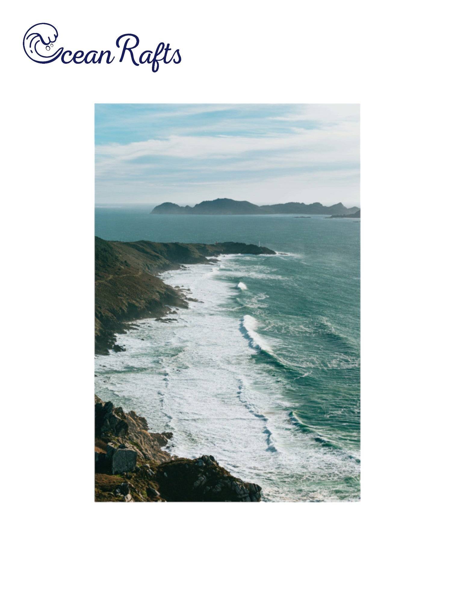 Water's Edge Poster - Ocean Rafts
