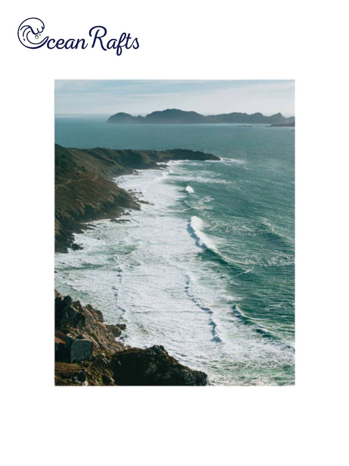 Water's Edge Poster - Ocean Rafts