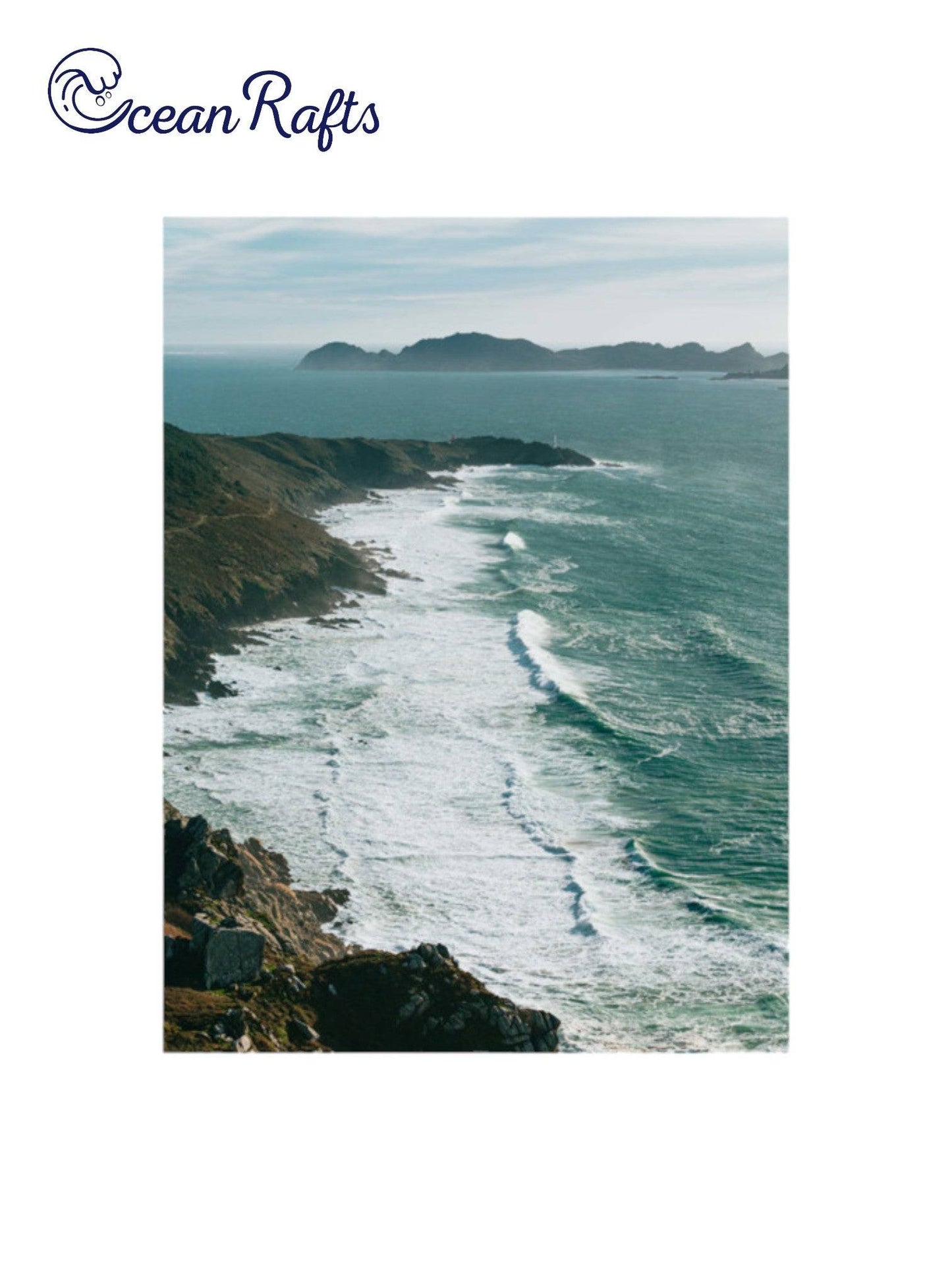 Water's Edge Poster - Ocean Rafts