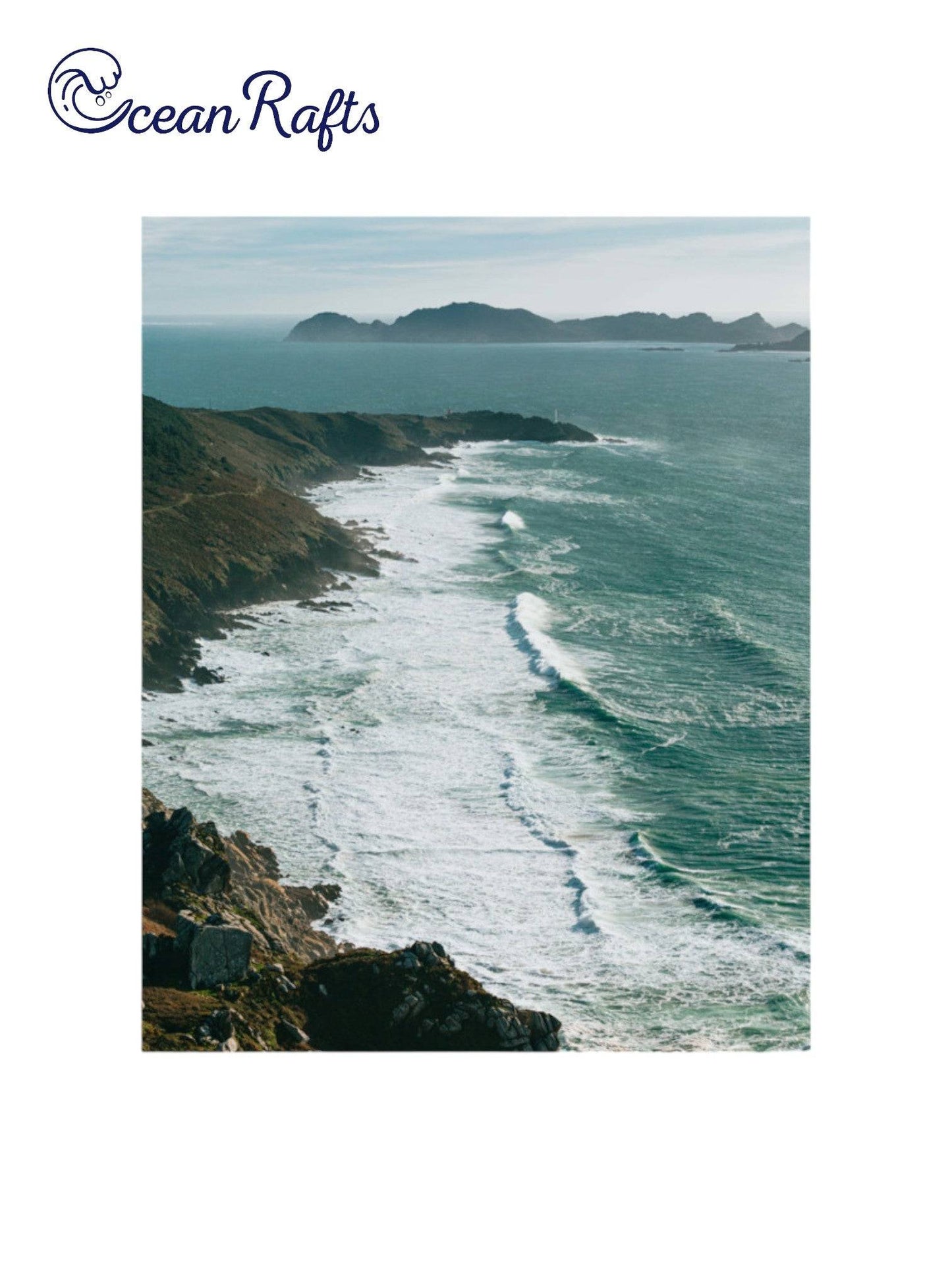 Water's Edge Poster - Ocean Rafts